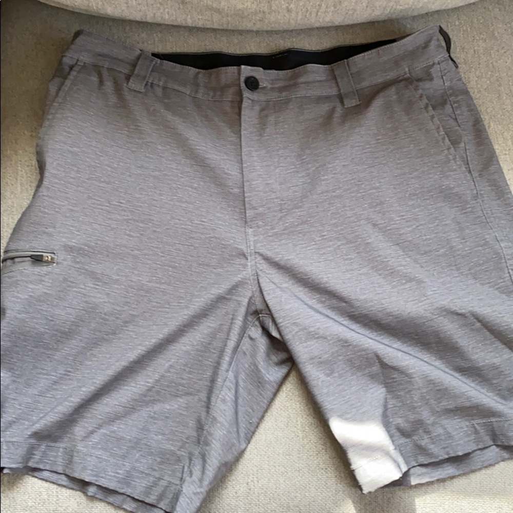 Silver lightweight shorts